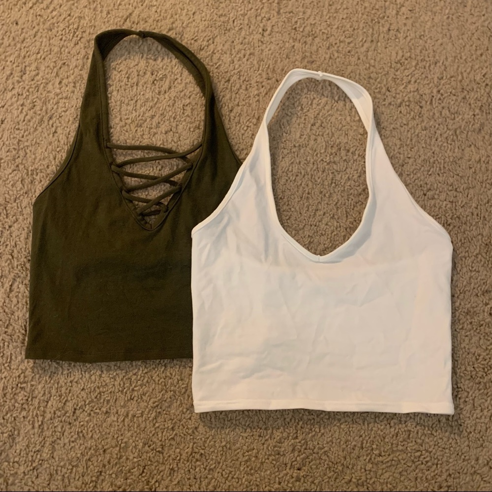 ❤️EUC Express, Set of 2 Halter Top!